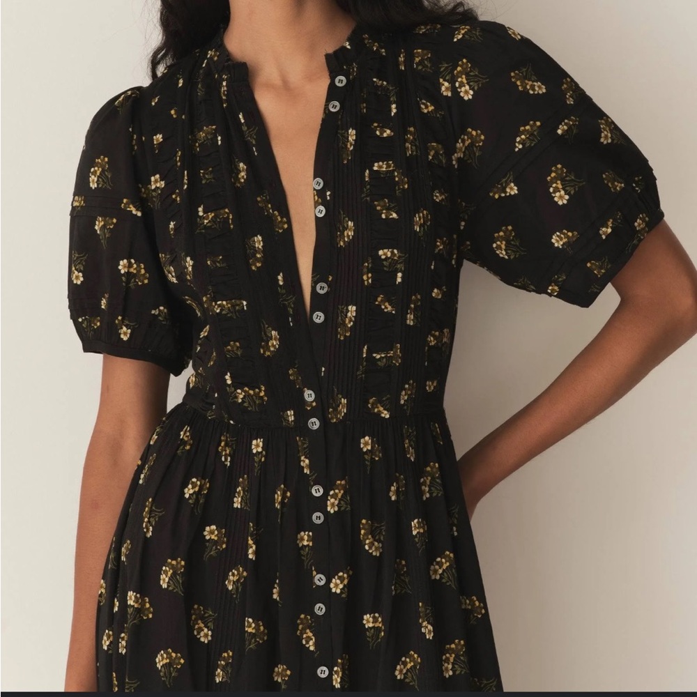 DÔEN HALEIGH DRESS -- BUTTERCUP BOUQUET